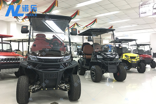 厂区成品一角(高尔夫球车)